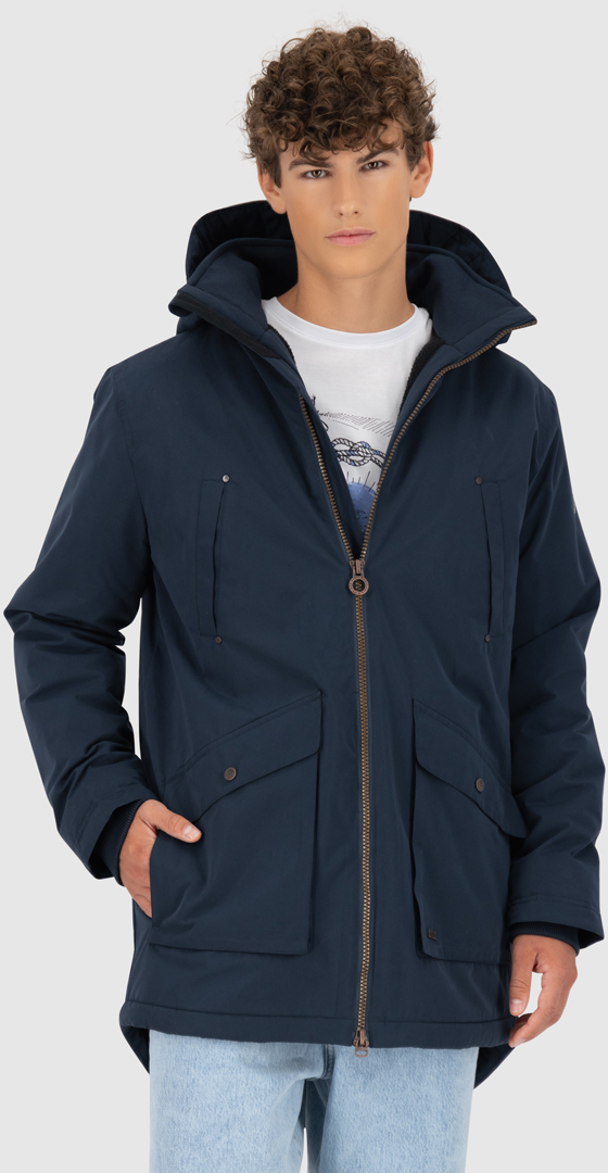 Alife And Kickin RonAK A Parka Parca azul escuro M Figura 2