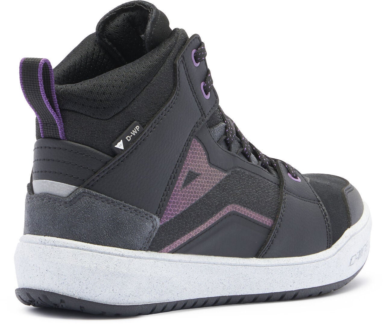 Dainese Suburb D-WP 2.0 waterdichte dames motorschoenen zwart/wit/paars 38 Figuur 3