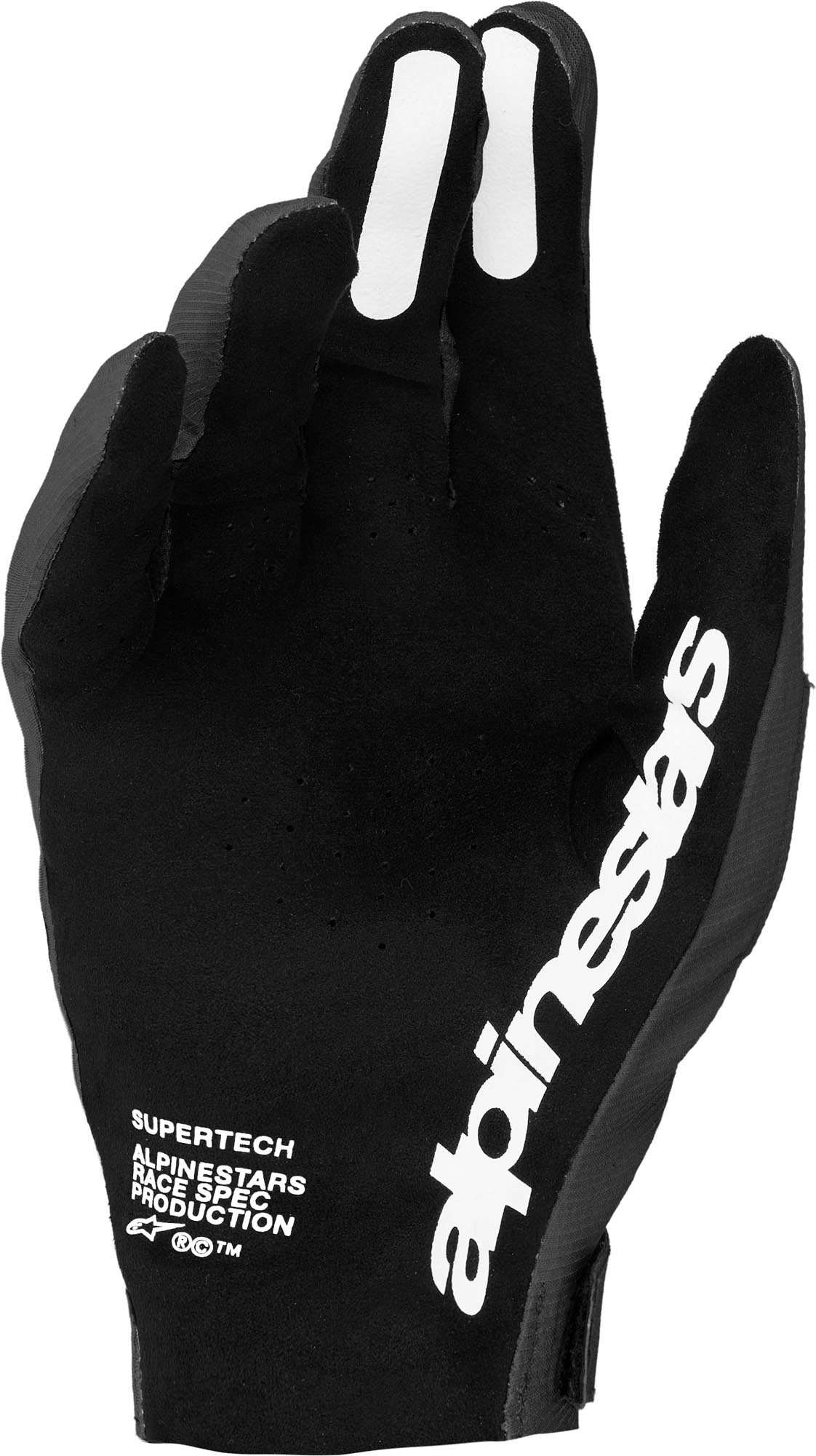 Alpinestars Supertech MX Motocross-hanskat musta/valkoinen L Kuva 2