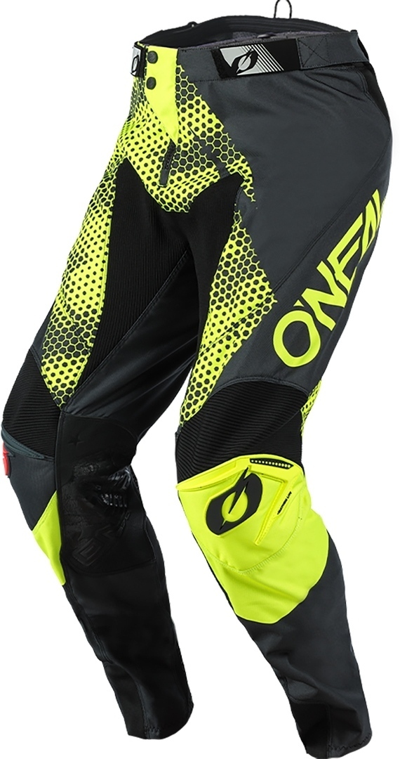 Oneal Mayhem Covert Motocross bukser grå/gul 32 Figur 1