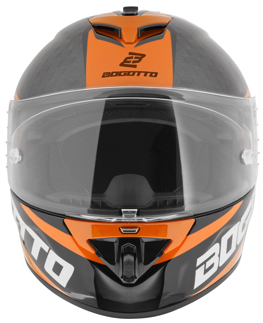 Bogotto FF104 SPN Helm orange/schwarz M Abbildung 8