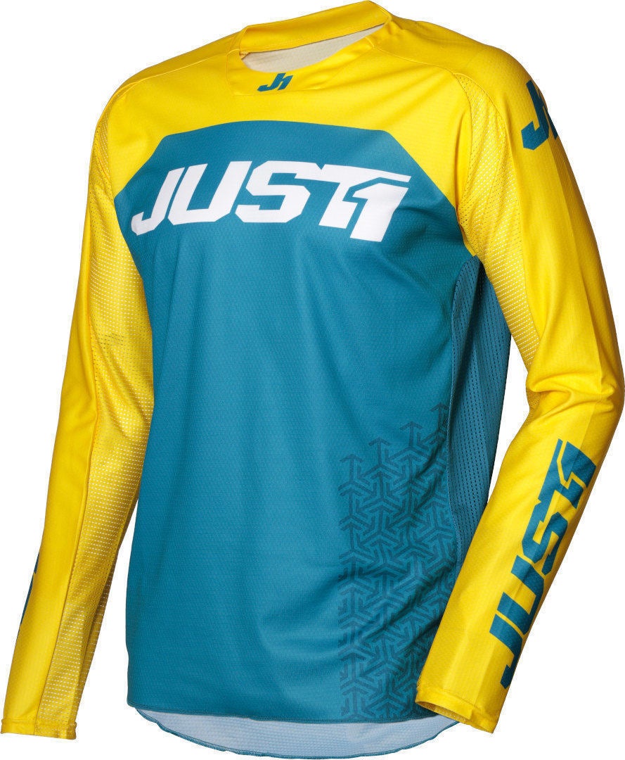 Just1 J-Force Terra Motocross Jersey blå/gul XL Figur 1