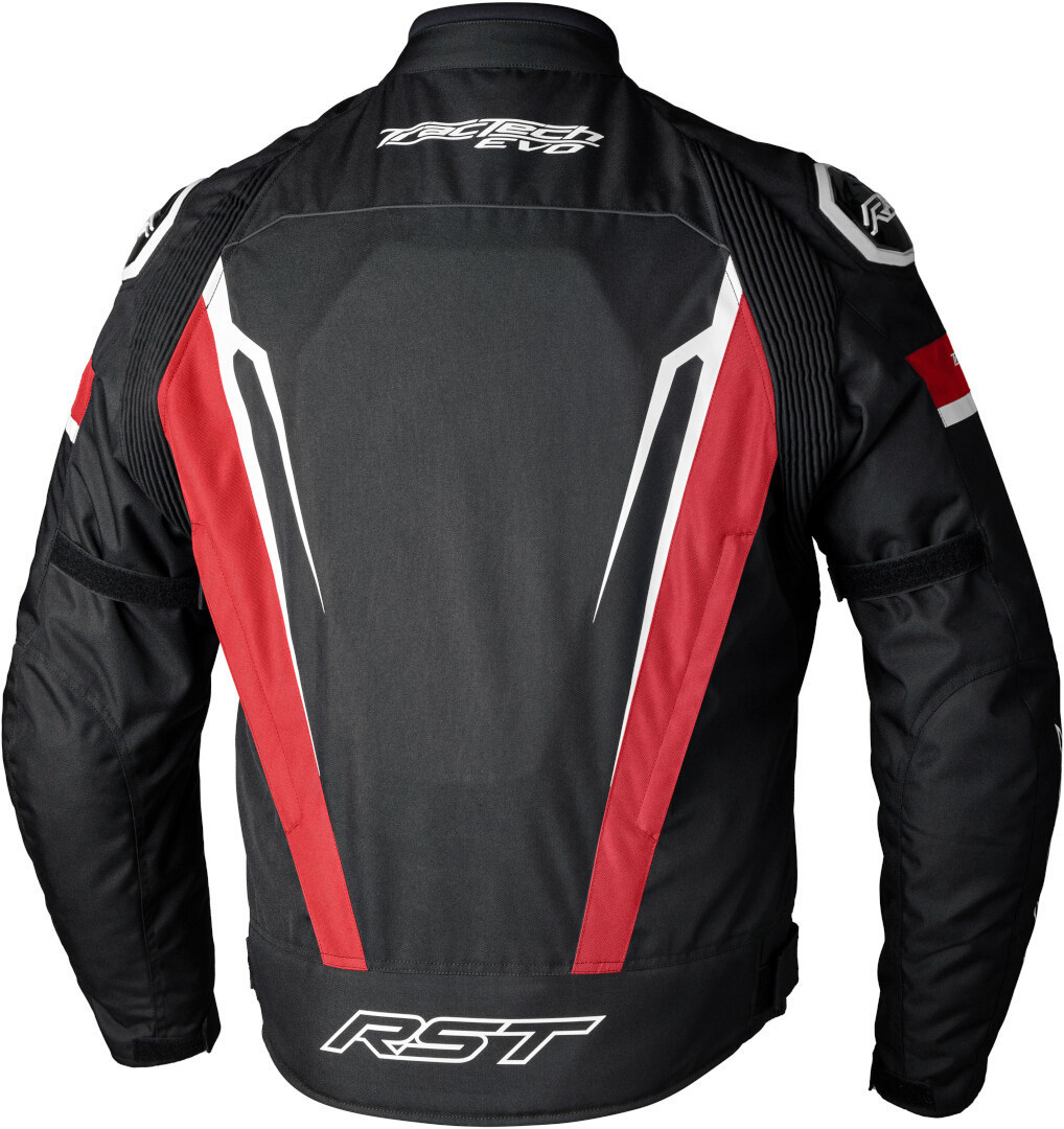 RST Tractech EVO 5 waterproof Motorcycle Textile Jacket black/red 3XL Figure 2