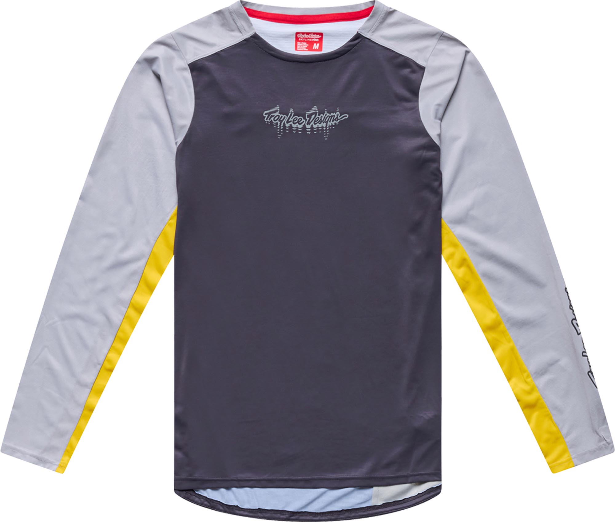 Troy Lee Designs Skyline Pro Descend Bicycle Jersey carbon/black L Figure 1