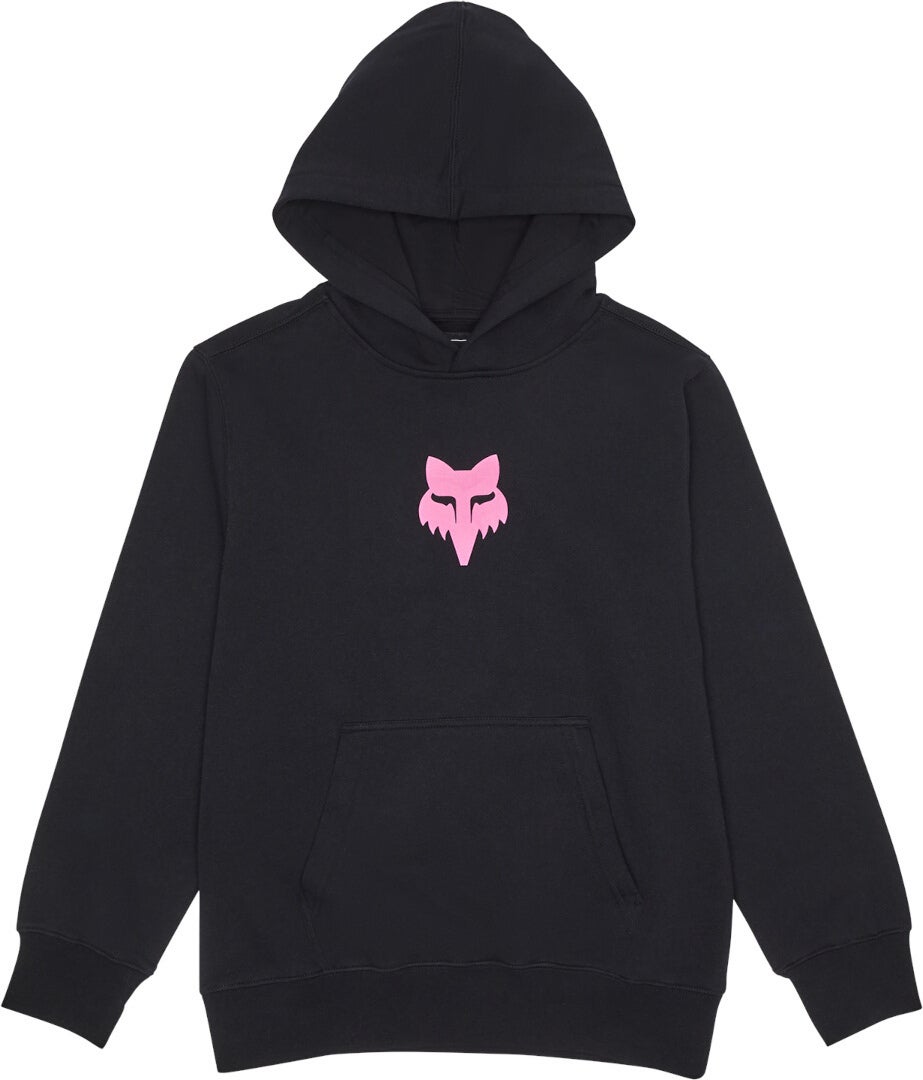 FOX Legacy Hættetrøje til unge sort/pink YM Figur 1