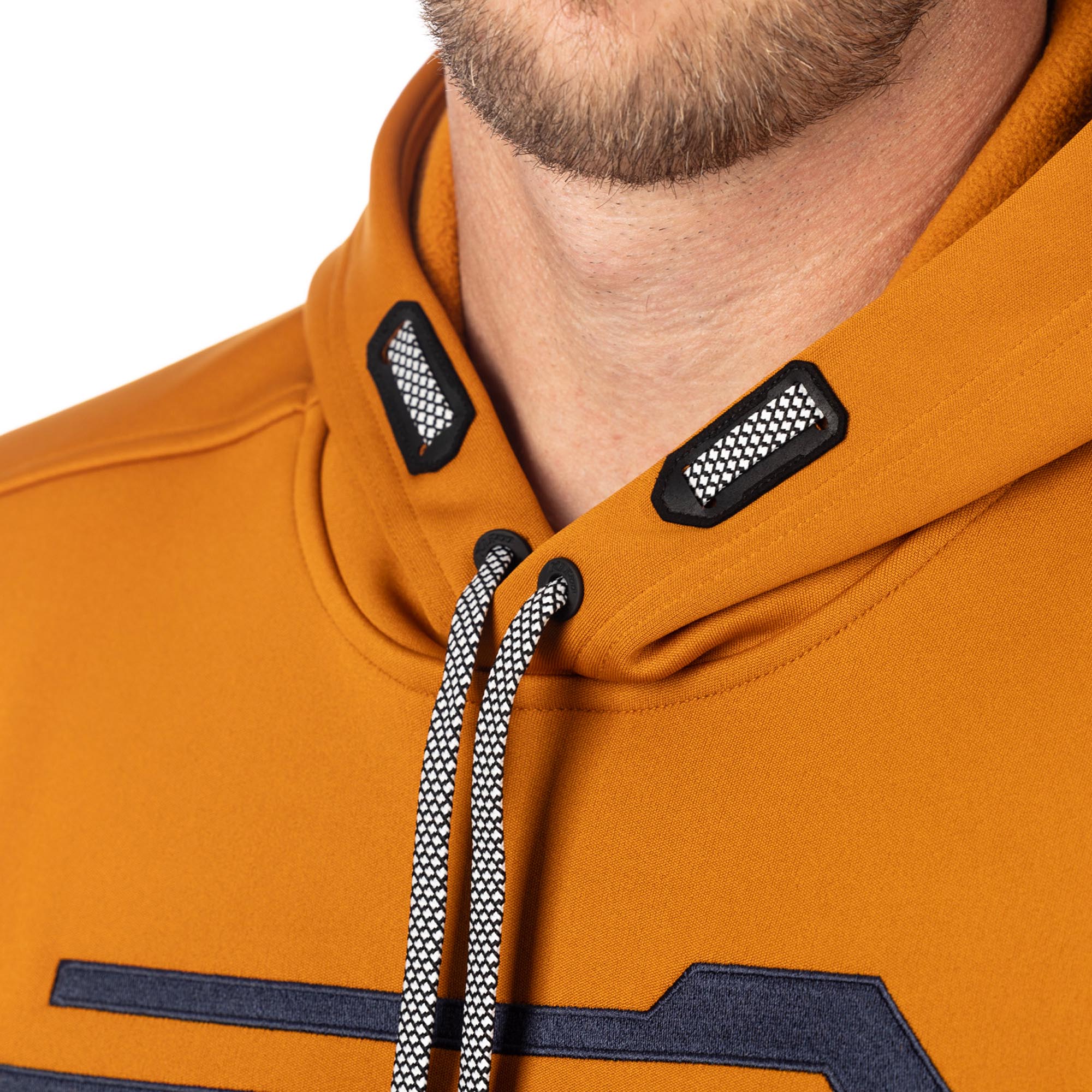 Klim Zone Moletom com capuz marrom 2XL Figura 4