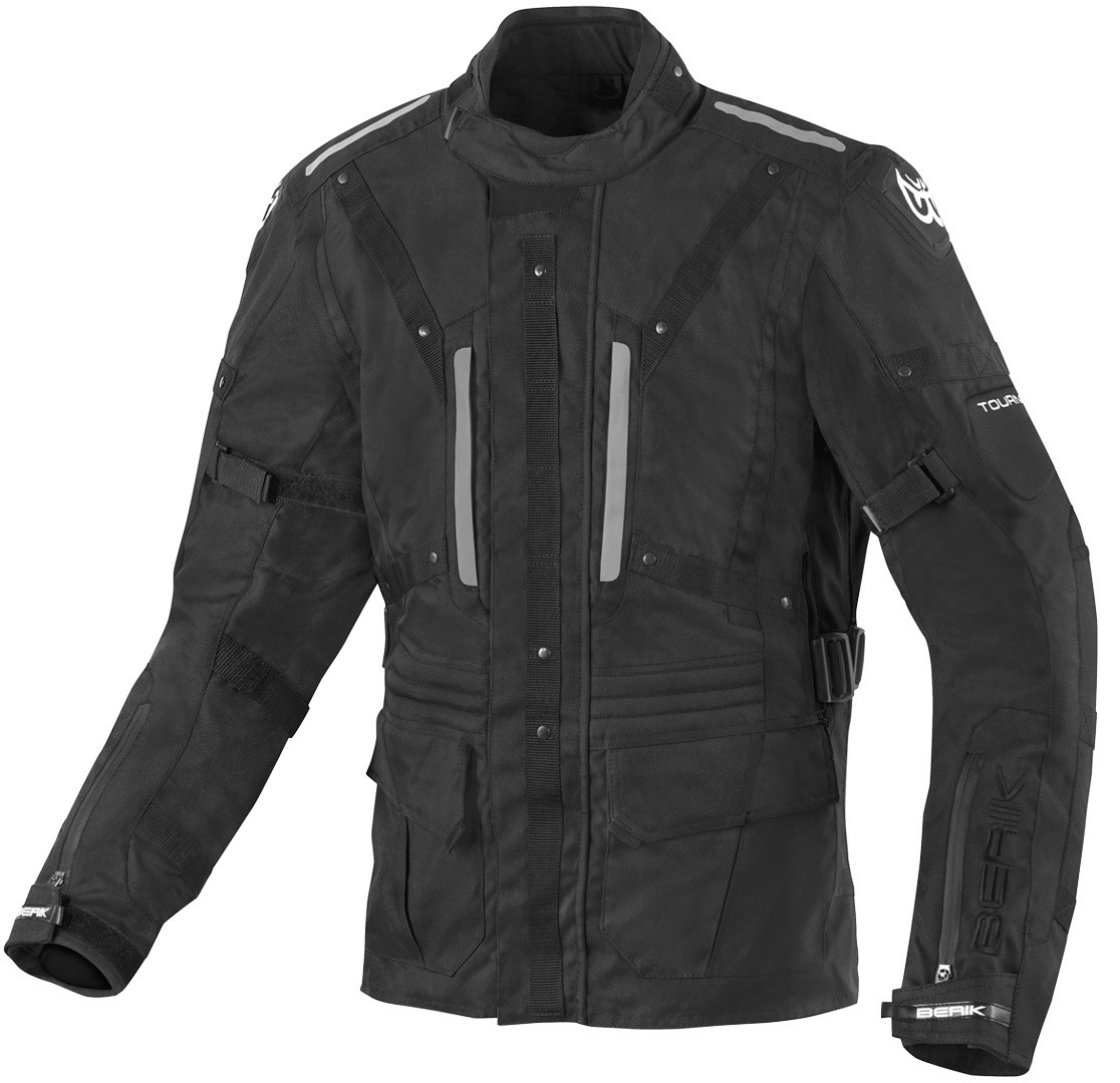 Berik Spencer waterproof Motorcycle Textile Jacket black 52 Figure 1