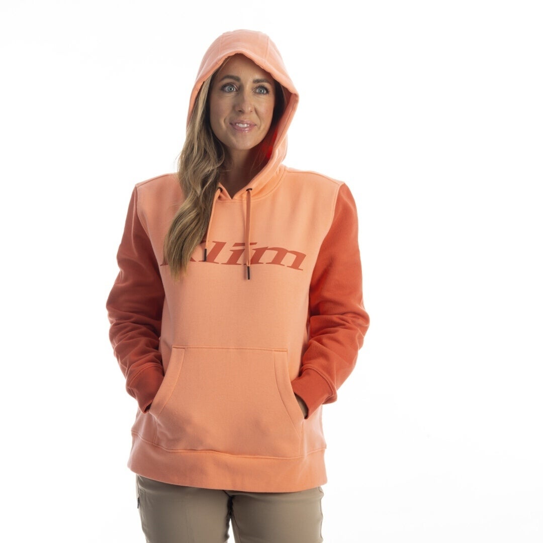 Klim Sudadera con capucha para mujer rosa XXL Figura 3