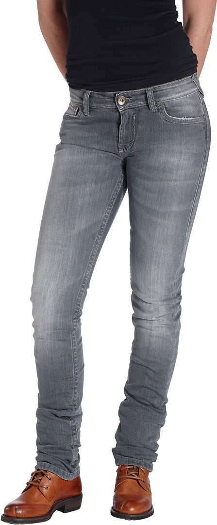 Rokker The Donna Grey Jeans da moto da donna 33 L34 Figura 1