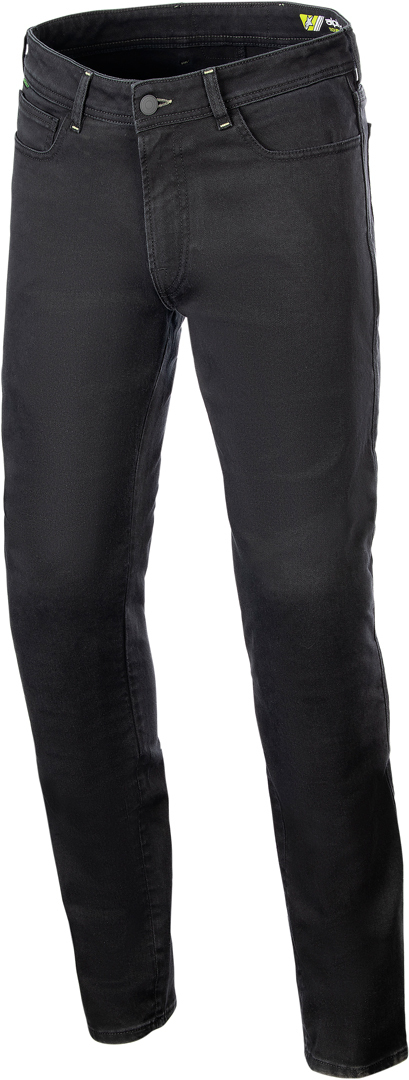 Alpinestars Copper V3 Denim Motorcycle Textile Pants black 31 Figure 1