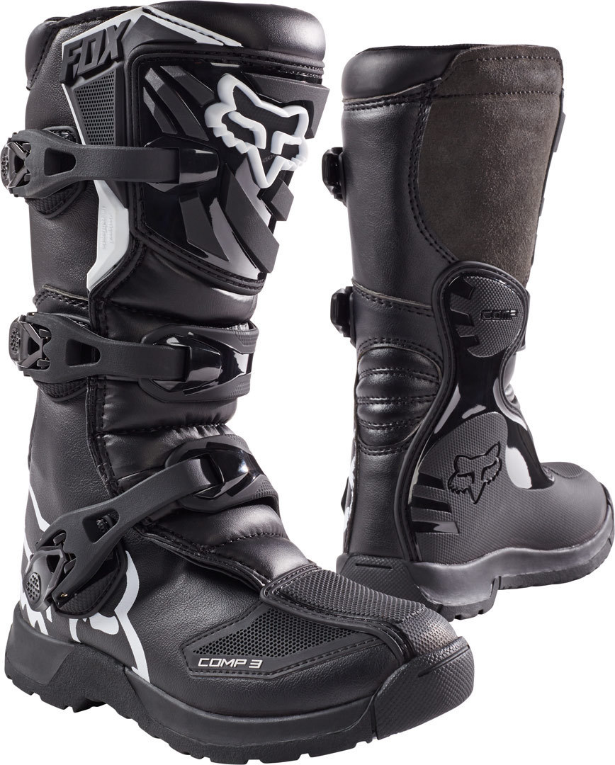 Fox Comp 3Y Jugend Motocross Stiefel 3 Abbildung 1
