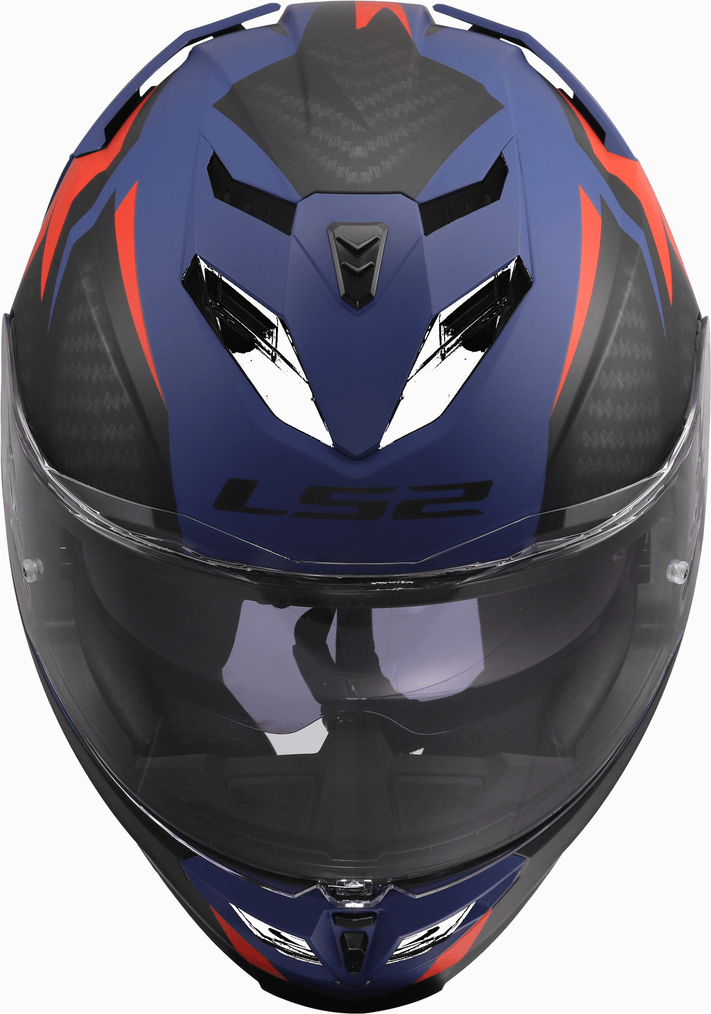 LS2 FF818 Storm III Dynamo Helm blau/rot S (55/56) Abbildung 6