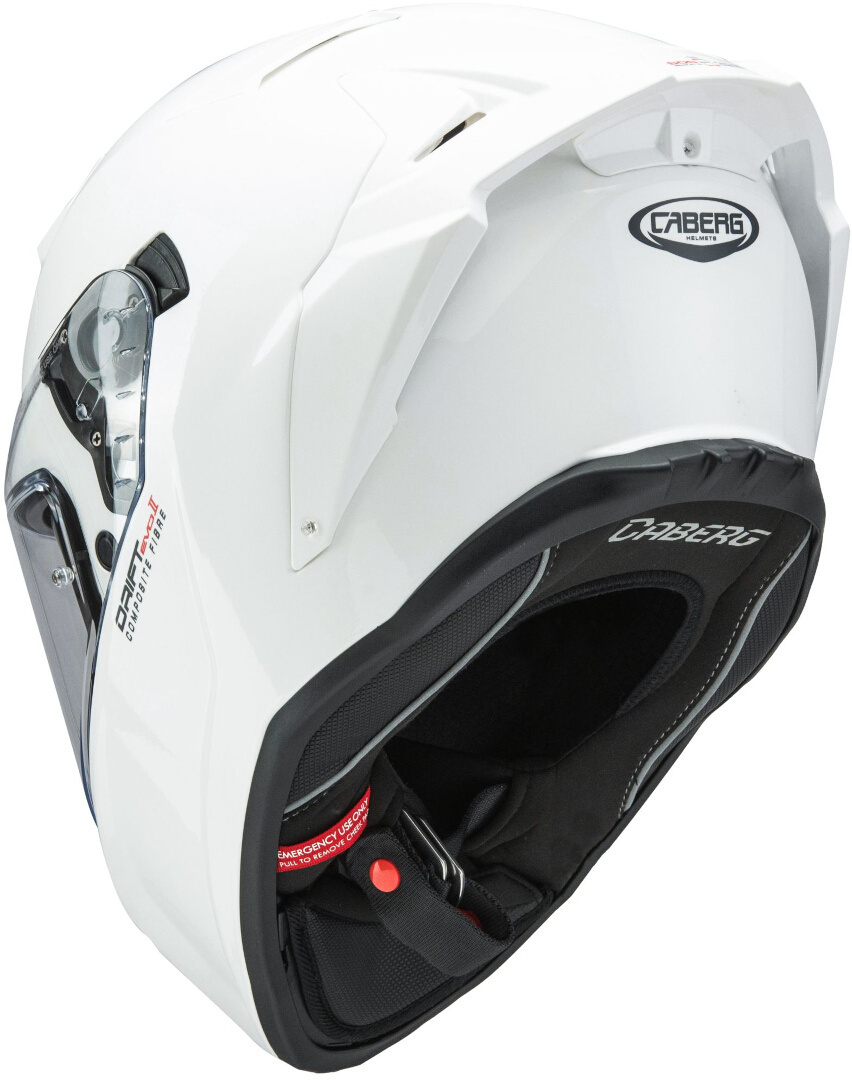 Caberg Drift Evo II Helm Wit XL (61/62) Figuur 4