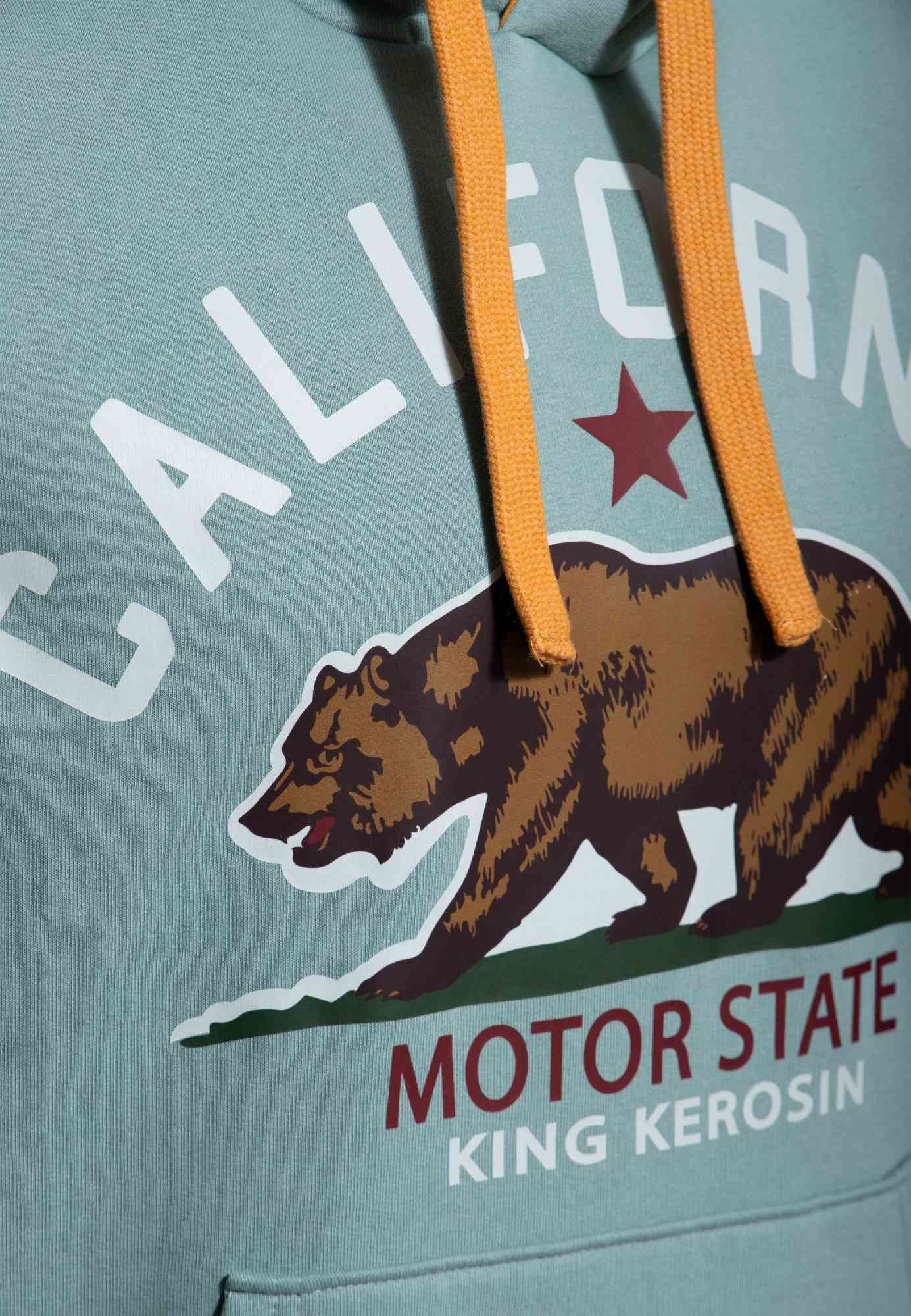 King Kerosin California Motor State Hettegenser grå/blå 3XL Figur 5