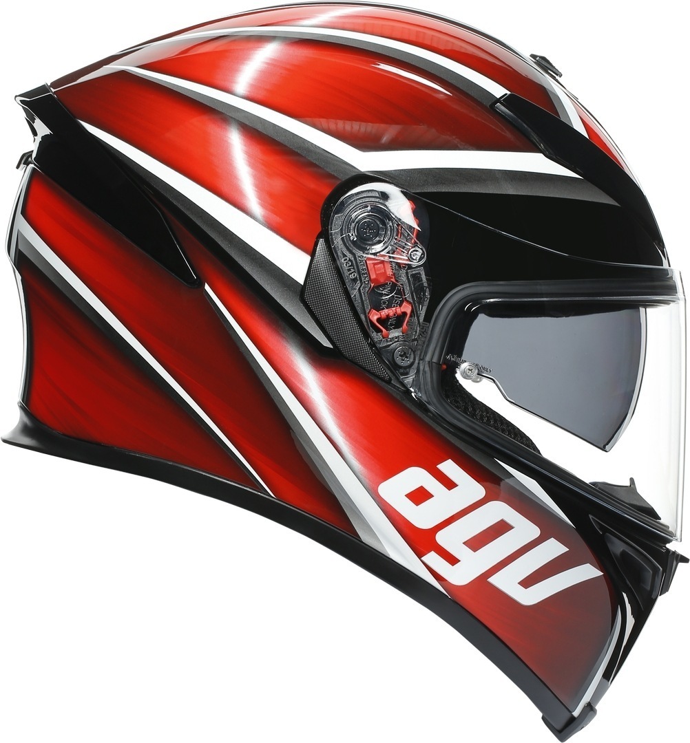 AGV K-5 S Tempest Helmet black/red MS (57) Figure 7