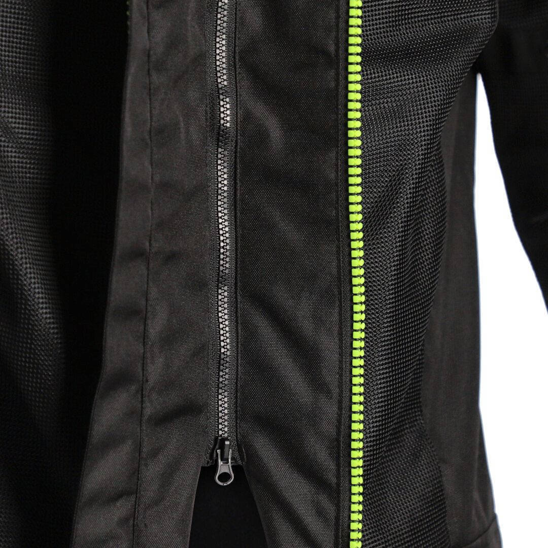 Acerbis Ramsey Vented 2.0 Mesh Motorcycle Textile Jacket black/yellow XL Figure 4
