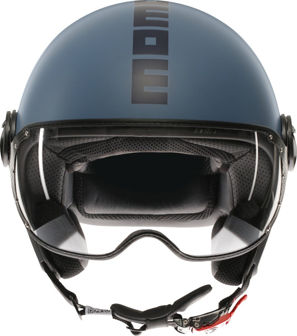 MOMO FGTR Classic Mono Casco Jet Blu opaco M (57/58) Figura 3