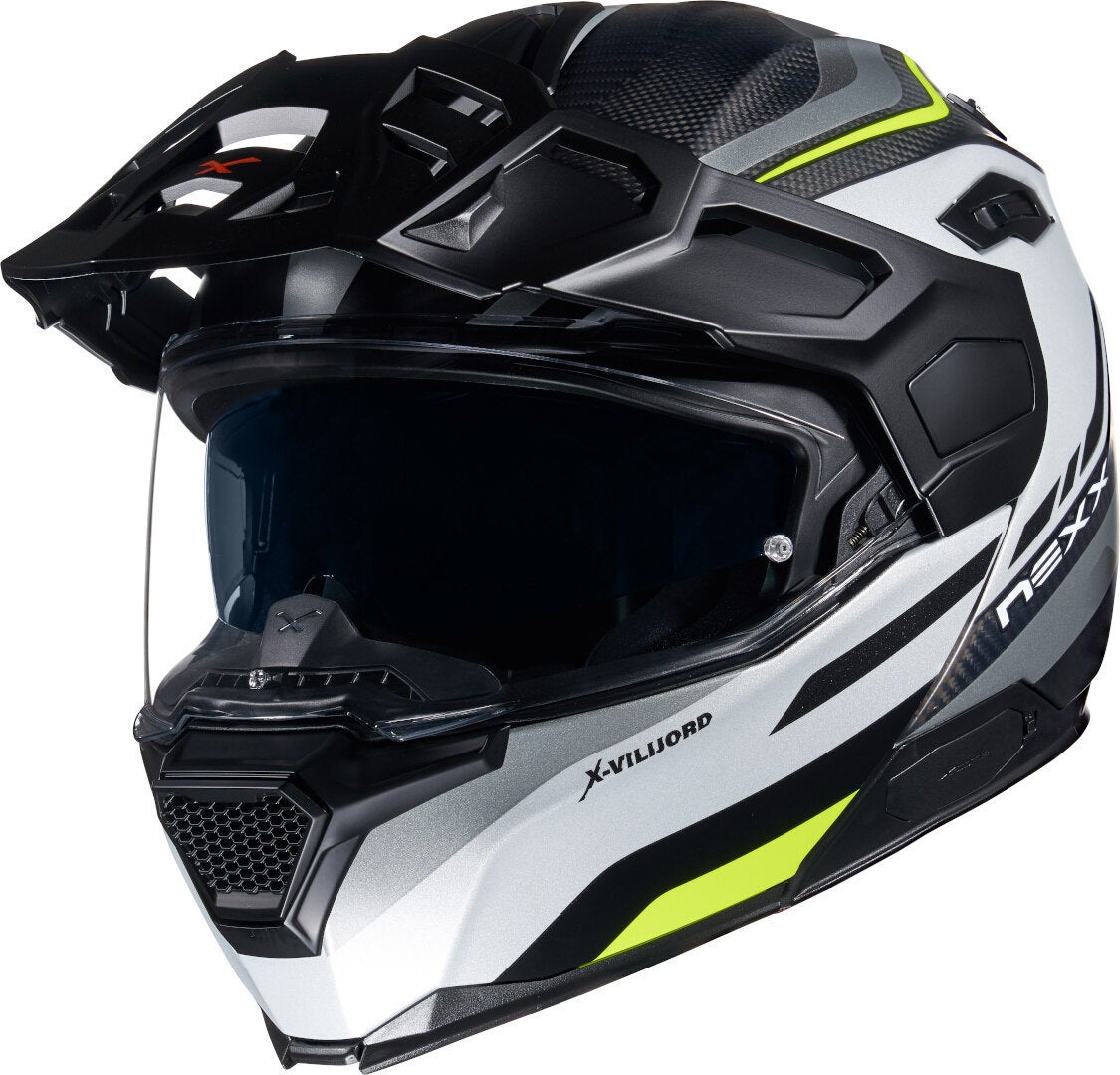 Nexx X.Vilijord Hiker Casco nero/bianco/giallo L (59/60) Figura 4