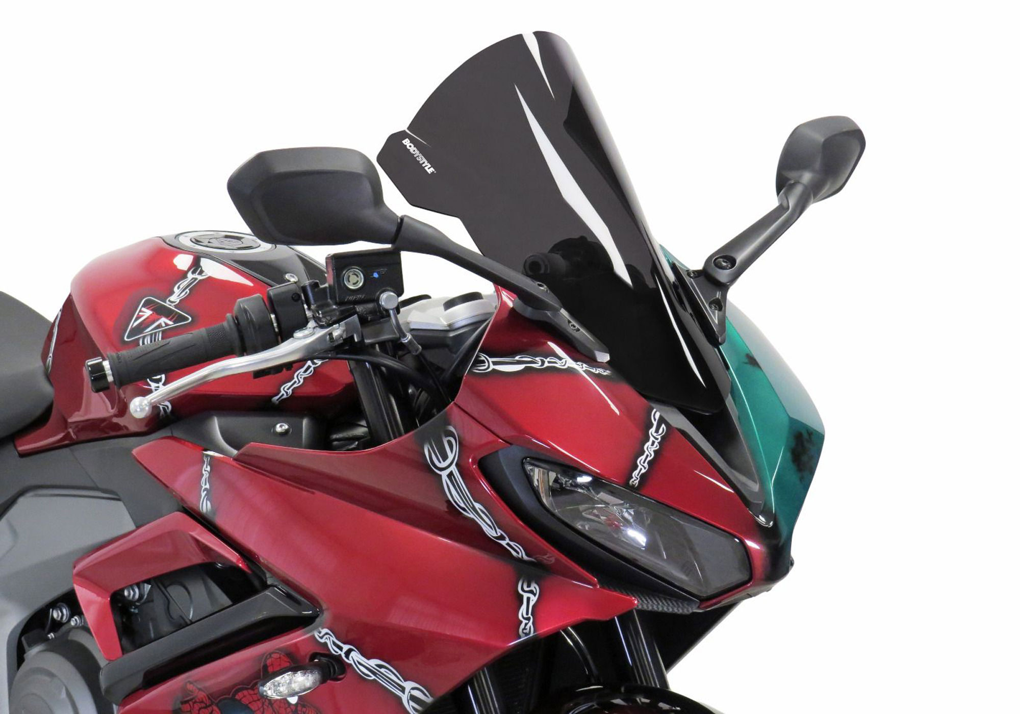 BODYSTYLE racingskärm Perspex® akryl 3mm Figur 1