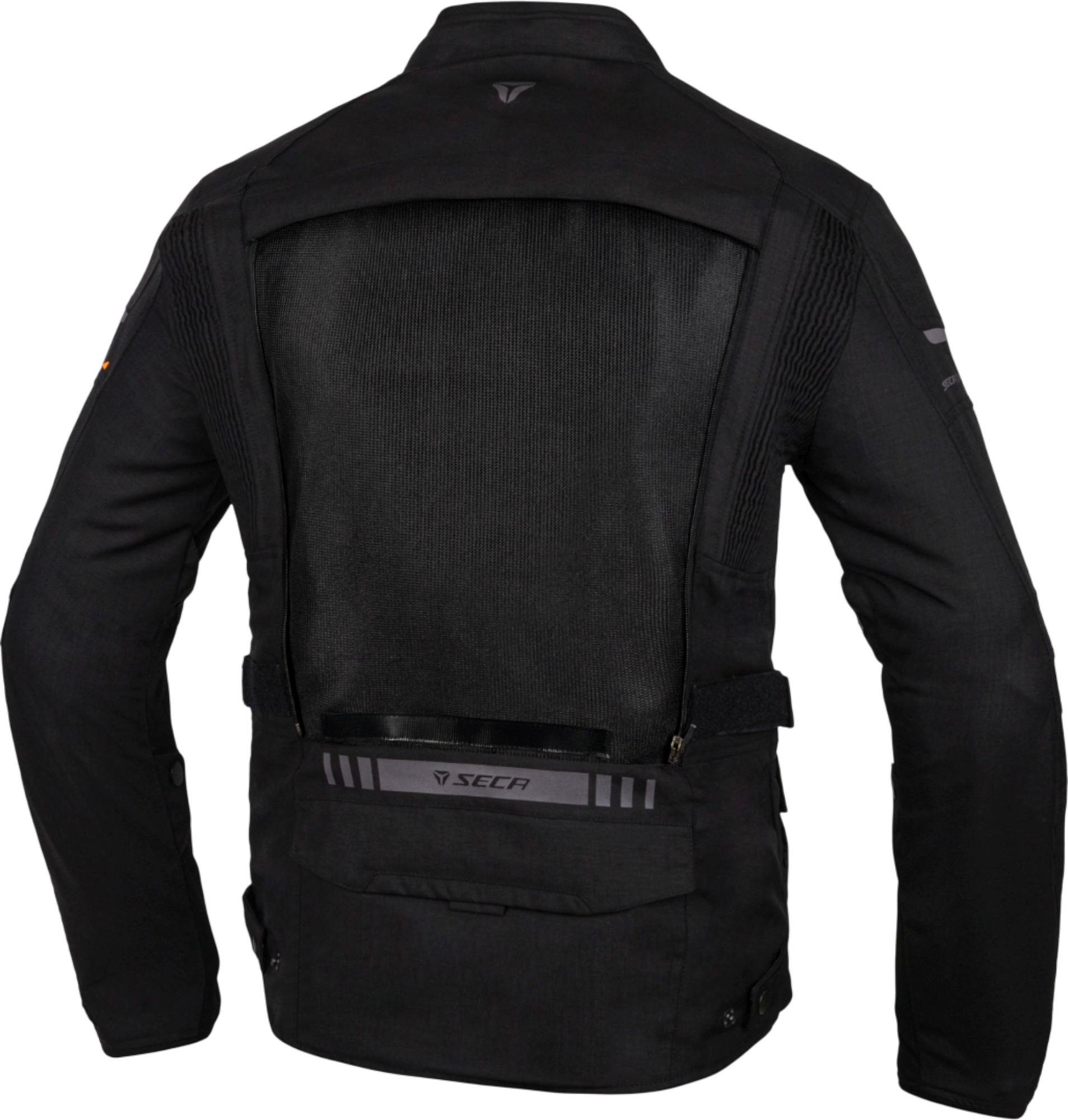 Seca Strada Evo Jaqueta têxtil de motocicleta preto M Figura 4