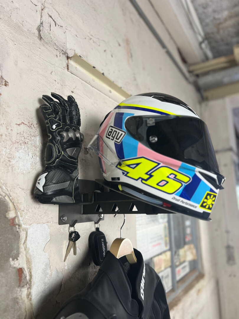 Gray Steel X7 Garderobă pentru motociclete Black matt Figura 6