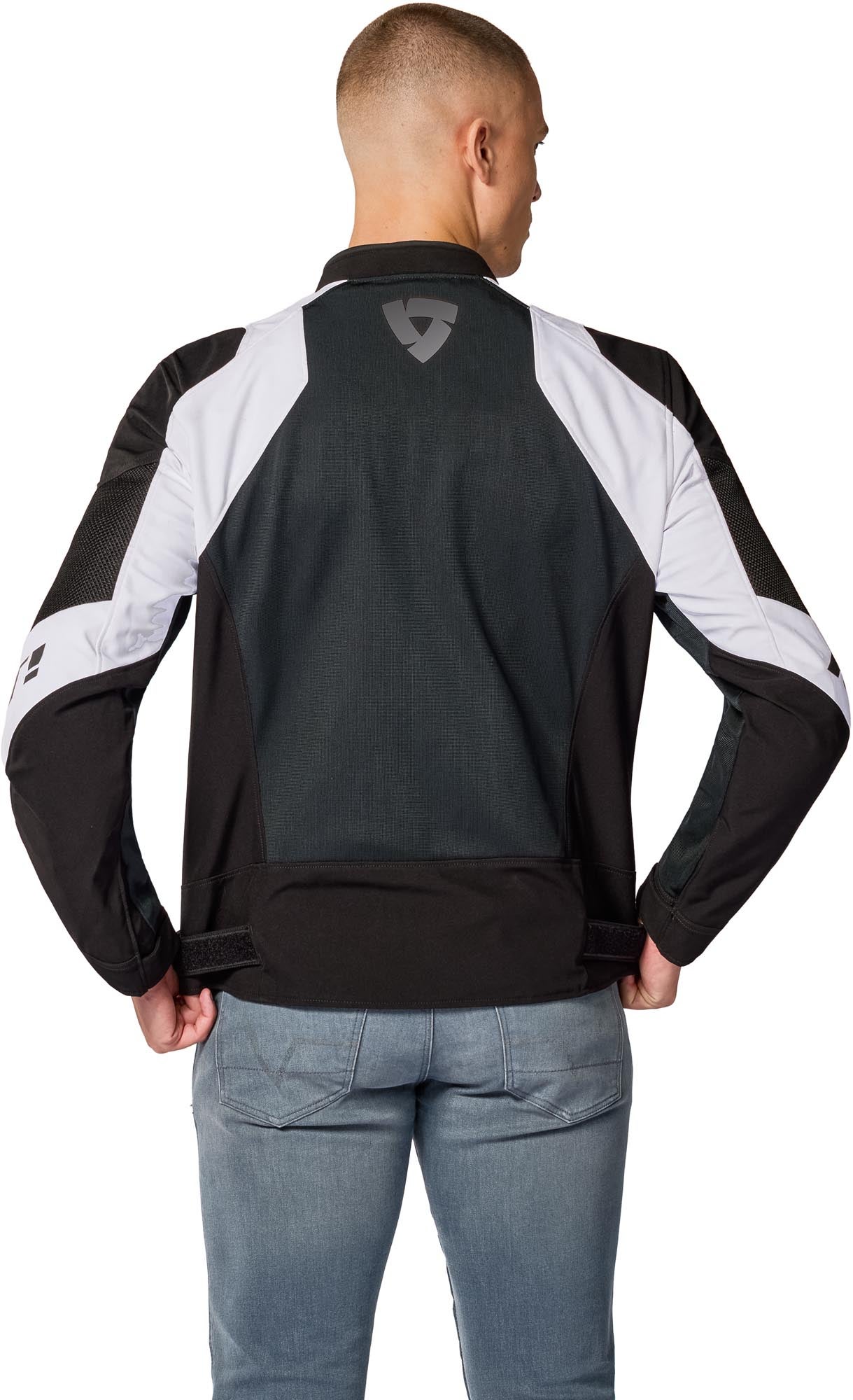 Revit Hyperspeed 3 GT Air Motorcycle Textile Jacket black/white L Figure 4