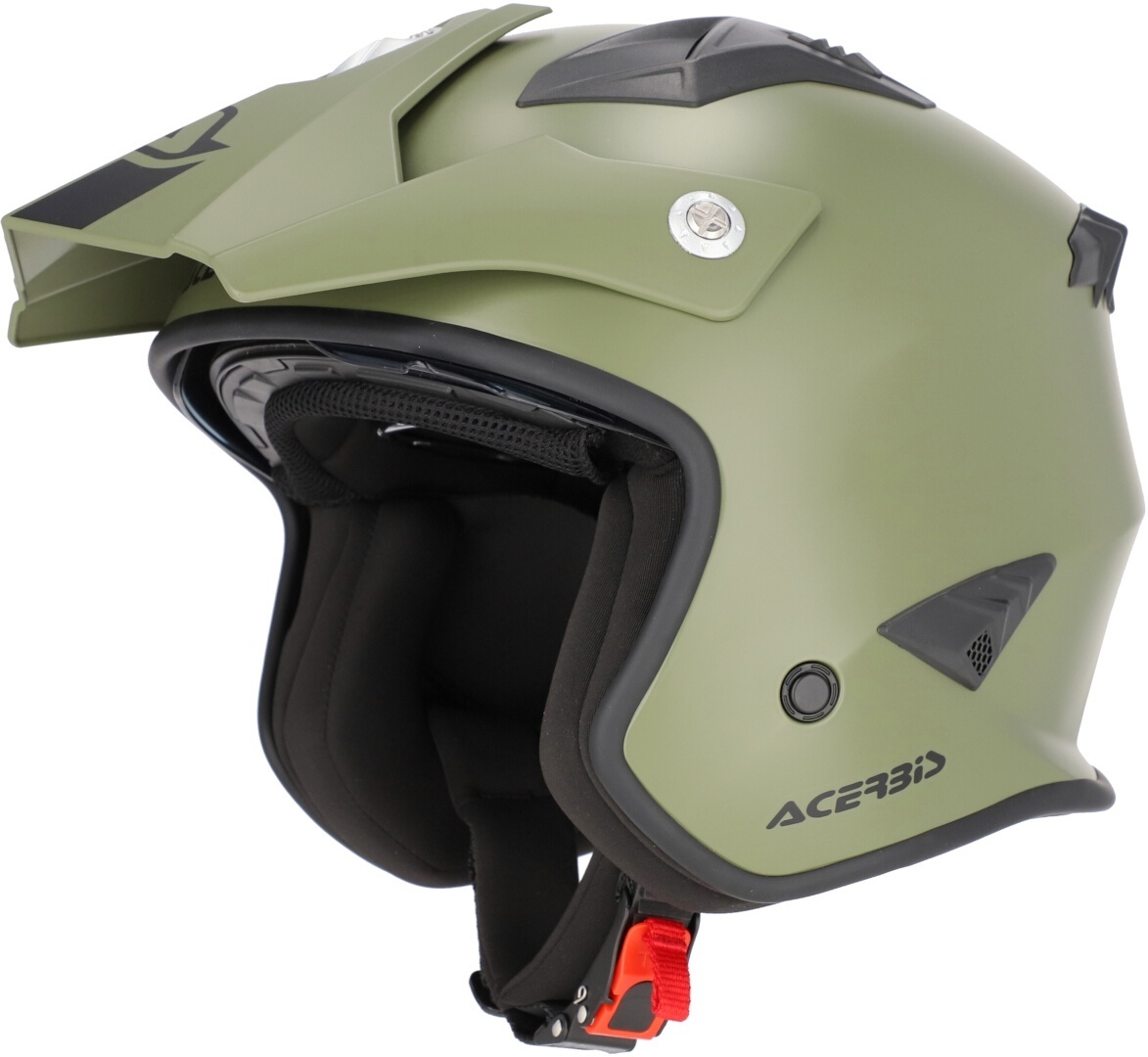 Acerbis Aria 2023 Solid Jet helm Green Matt M (57/58) Figuur 1