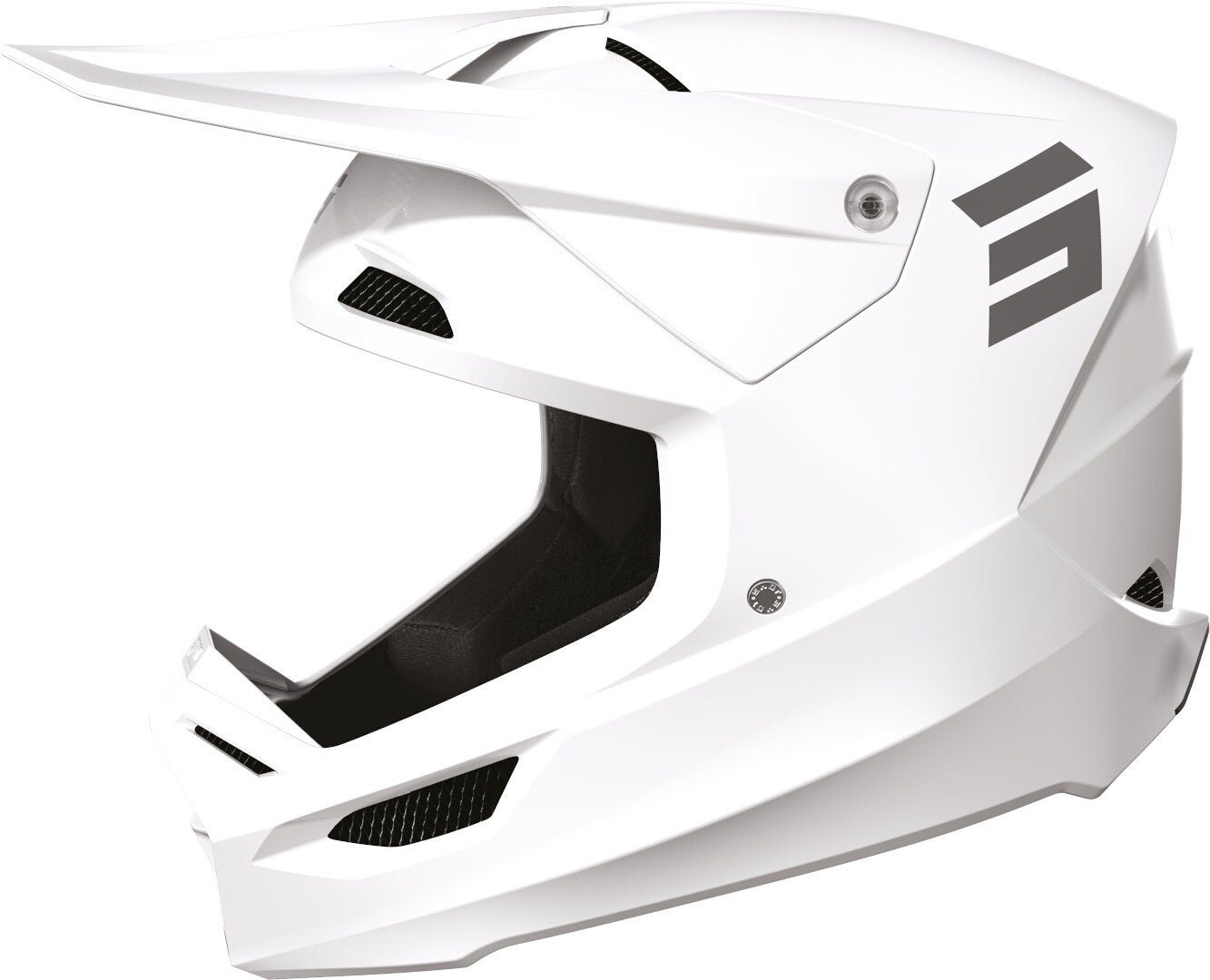 Shot Furious Solid Motorcross helm Wit Verlies (59/60) Figuur 1