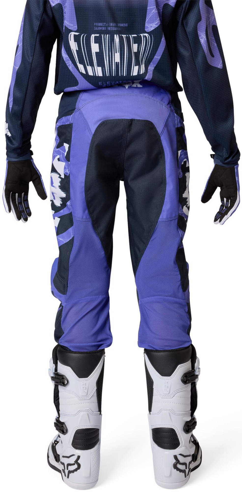 FOX 180 Diffuse Special Edition Youth Motocross Pants blue/purple 24 Figure 4