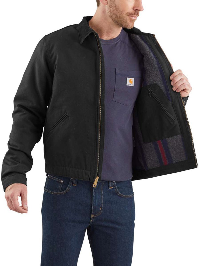 Carhartt Duck Detroit Jas Zwart XL Figuur 8