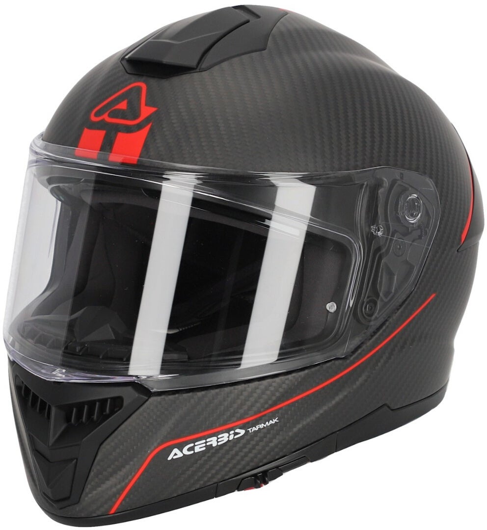 Acerbis Tarmak 2024 Casco nero opaco/rosso S (55/56) Figura 1