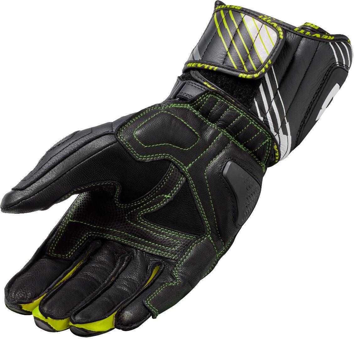 Revit Apex Motorradhandschuhe schwarz/gelb M Abbildung 3