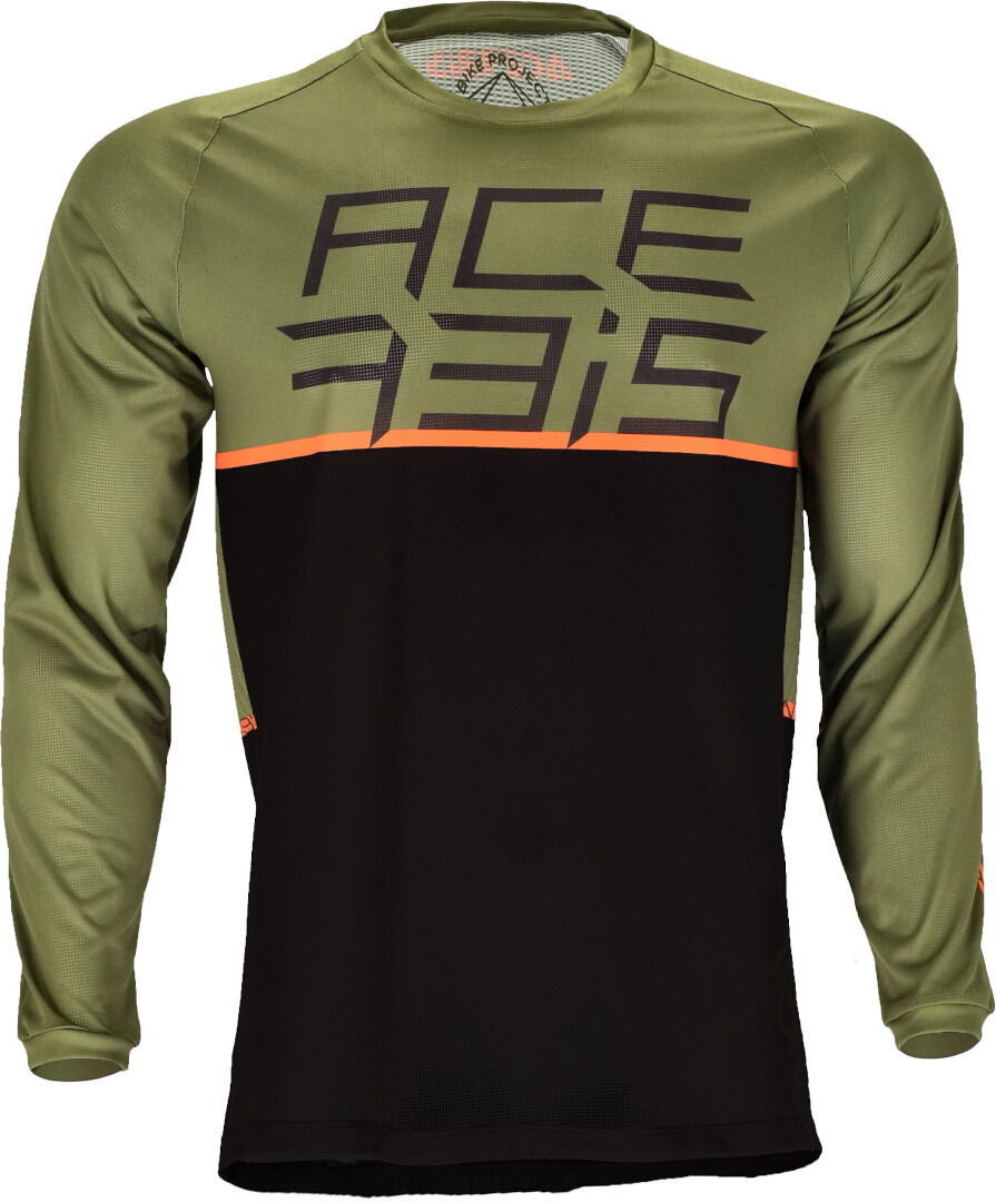 Acerbis Razorcrest Tricoul de bicicletă Negru/Verde M Figura 3