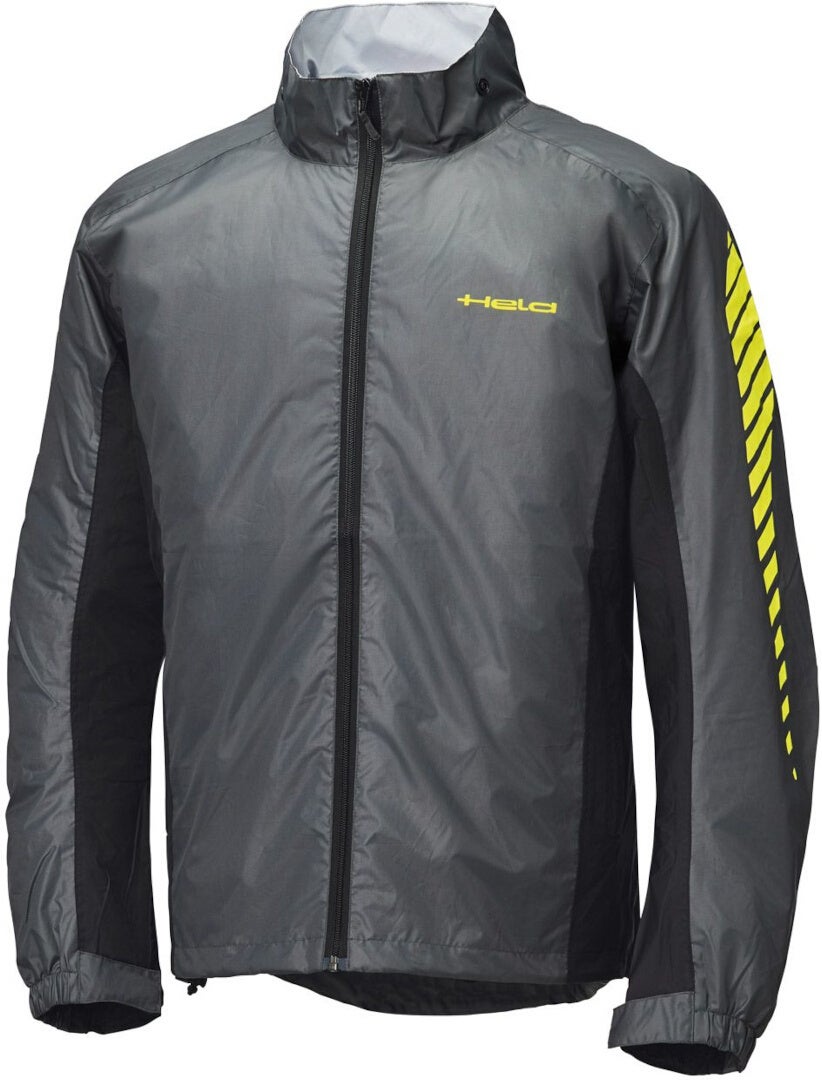 Held Wet Tour 2 Rain Jacket dark grey/black/neon yellow 4XL Figure 1