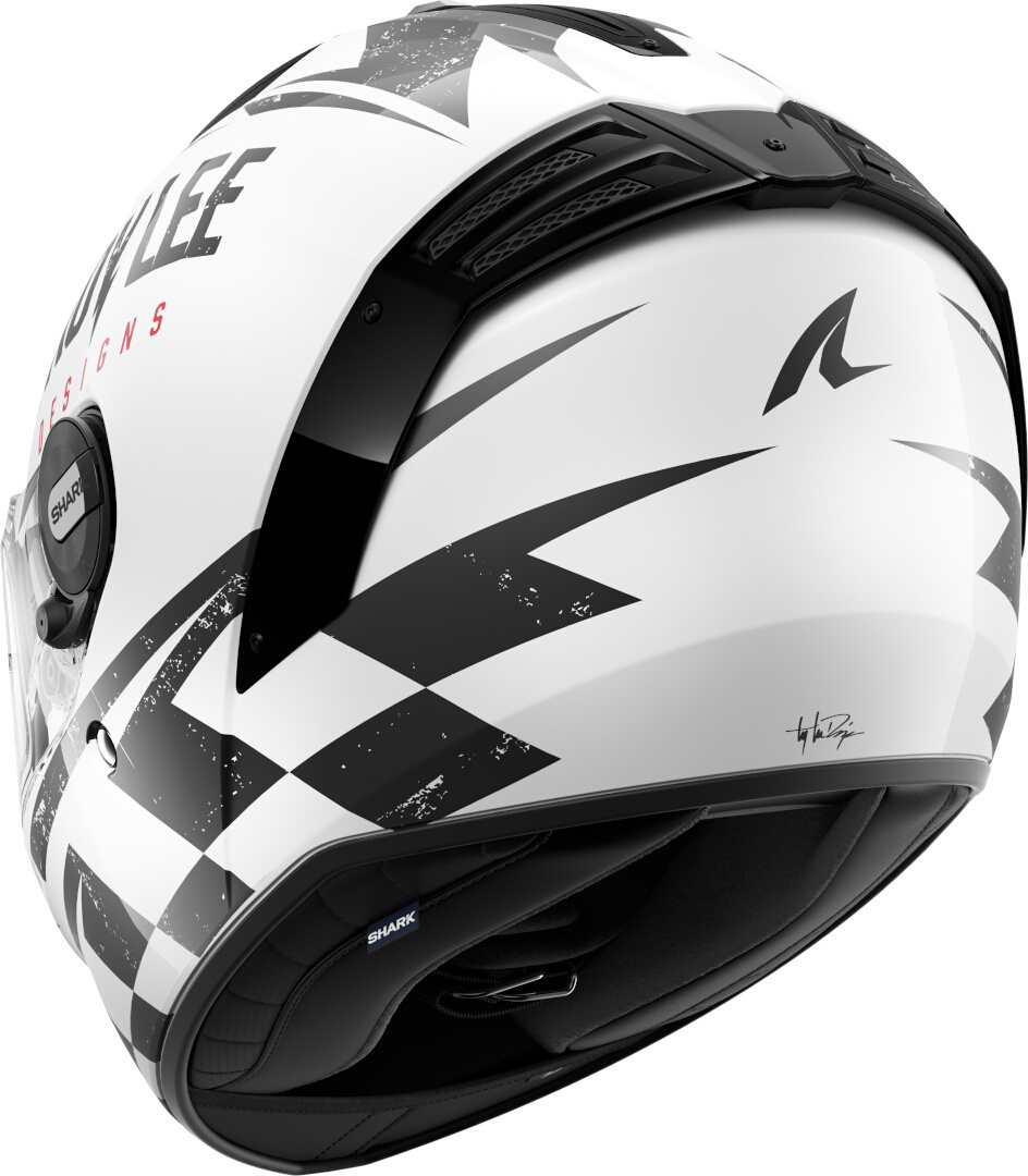 Shark Spartan RS Raceshop Hjälm vit/svart XXL (63/64) Figur 2