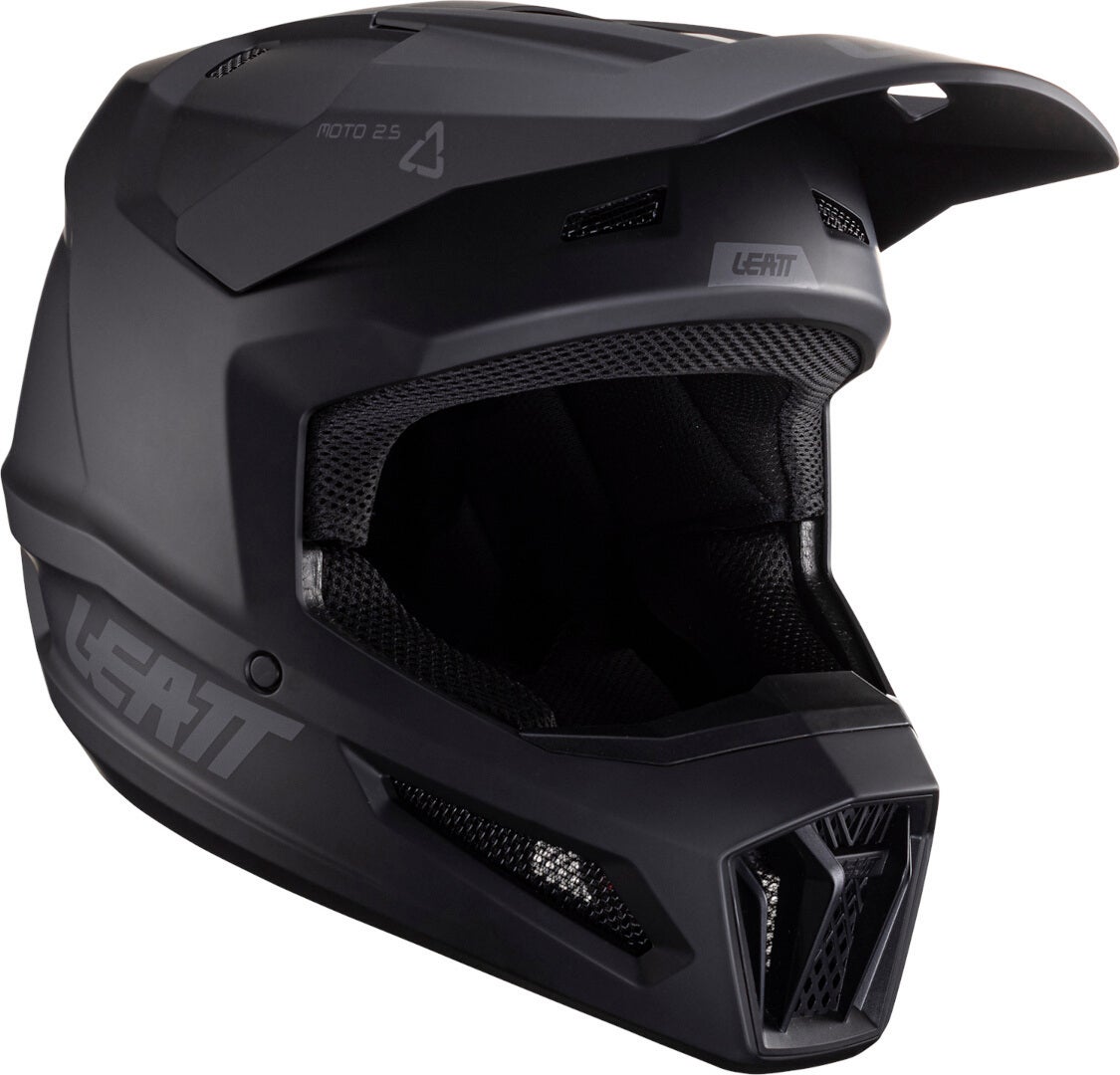 Leatt 2.5 V24 Stealth Motorcross helm S (55/56) Figuur 1