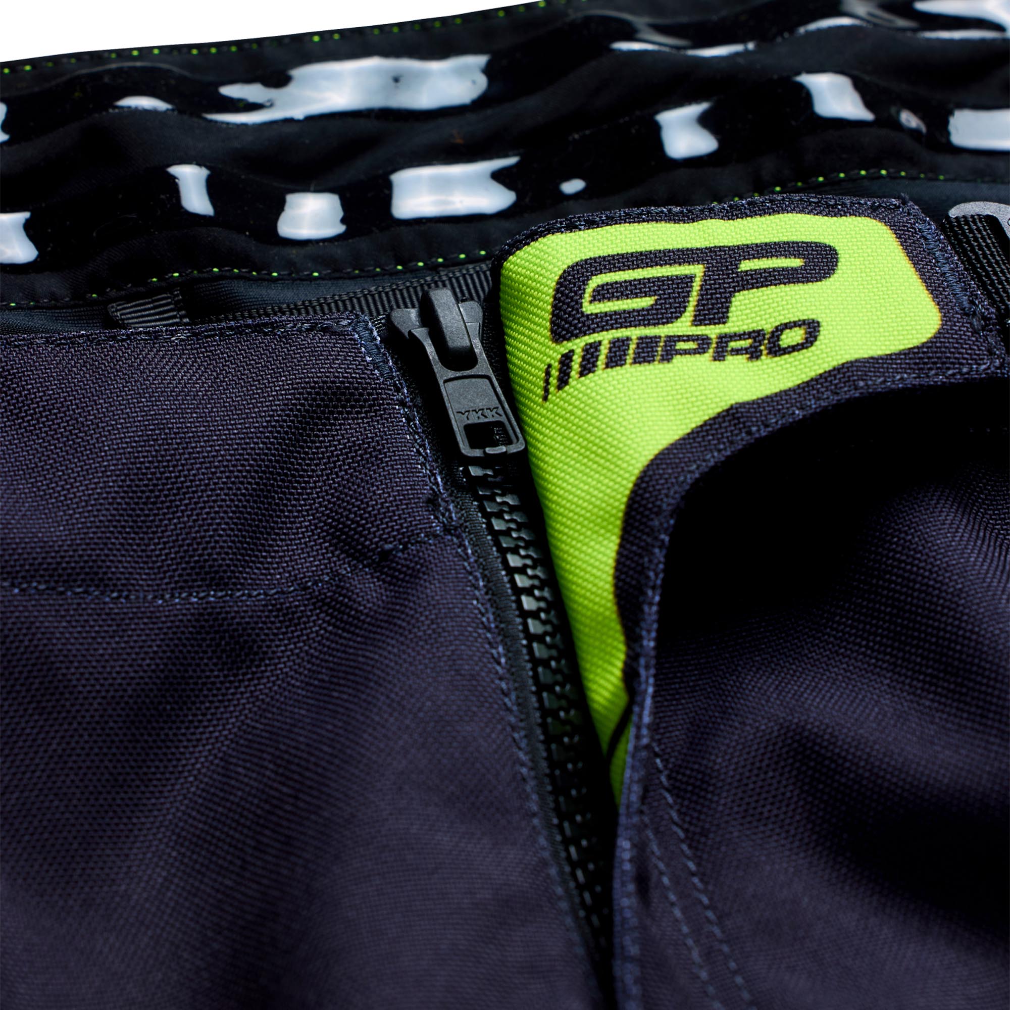 Troy Lee Designs GP Pro Stagger Motocrossbukser grå/neongul 38 Figur 7