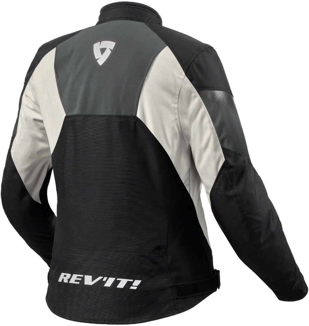 Revit Control H2O Ladies Motorcycle Textile Jacket black/silver 44 Figure 2