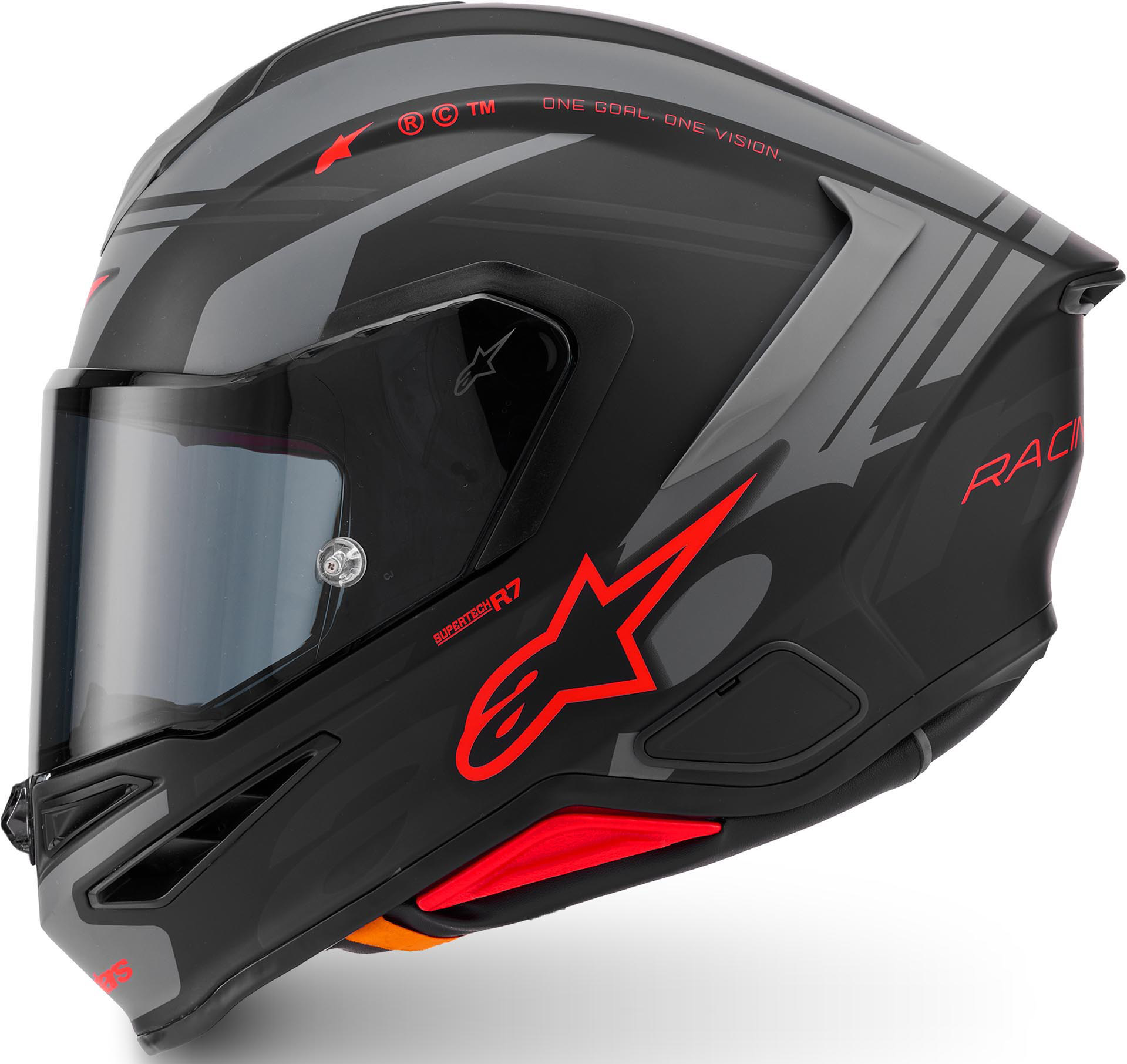 Alpinestars S-R7 A-Core Helmet black/grey/red L Figure 2