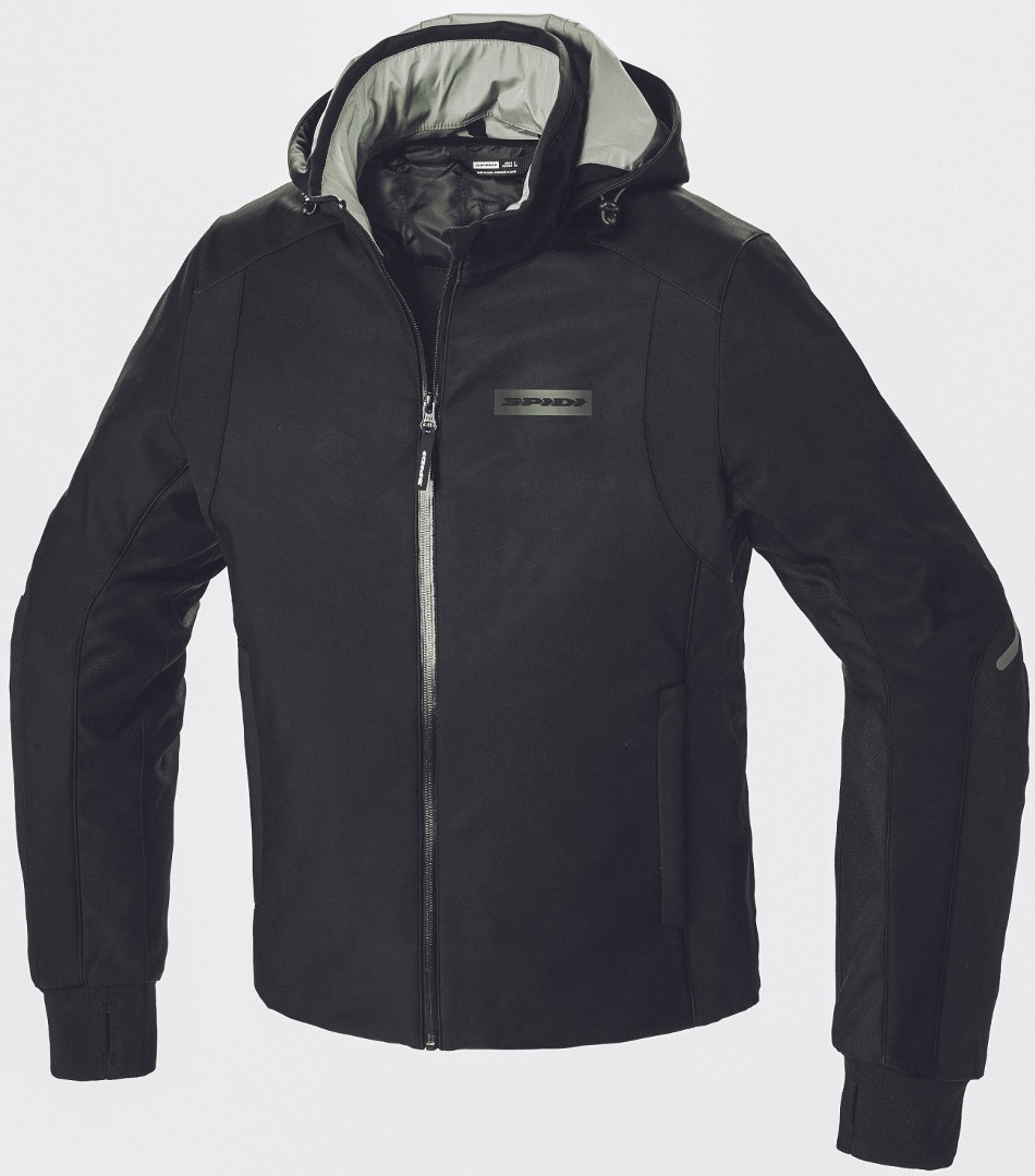 Spidi Armor H2Out Moottoripyörä Huppari musta/valkoinen XL Kuva 1