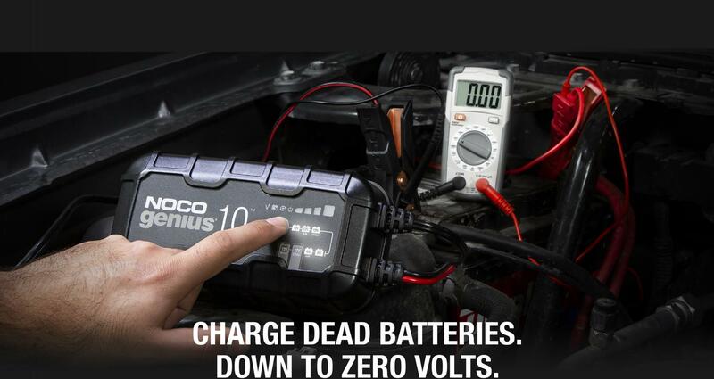 NOCO Genius10 6/12V 10A Smart batteriladdare Figur 12