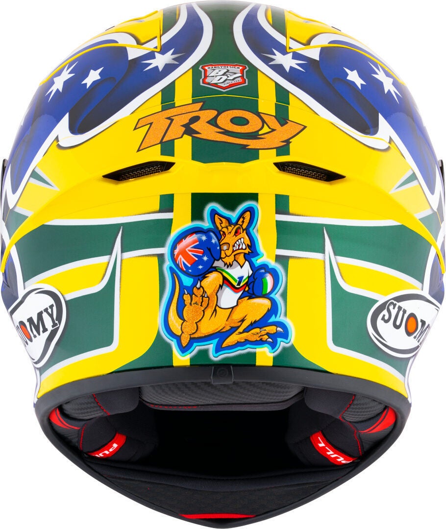 Suomy S1-XR GP Troy Bayliss Replica 2005 FIM E06 Casco XXL (63) Figura 6