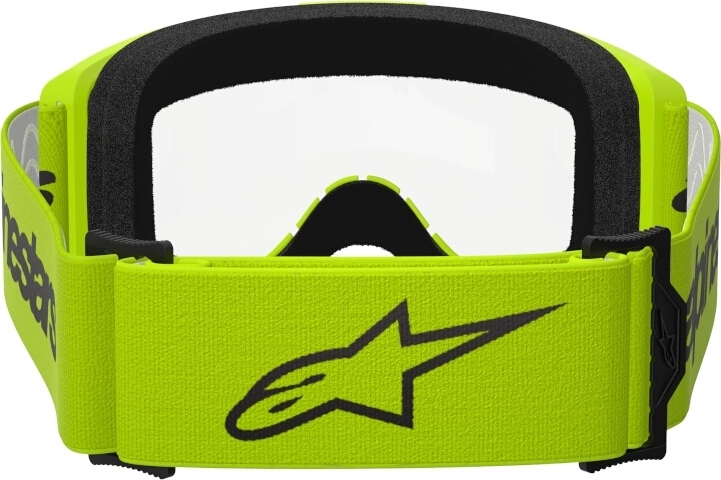 Alpinestars Vision 3 Wordmark Ochelari de motocross galben Figura 4