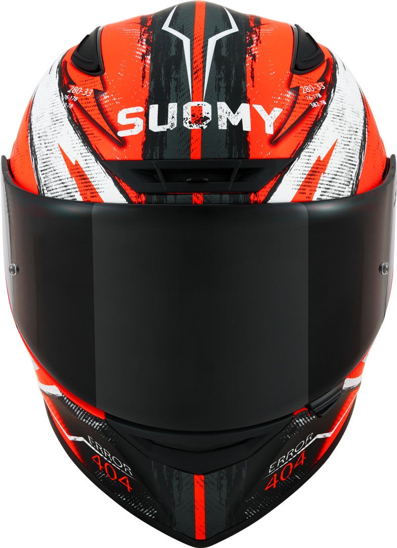 Suomy Track-1 404 Casque Orange/Noir M (57/58) Figure 7