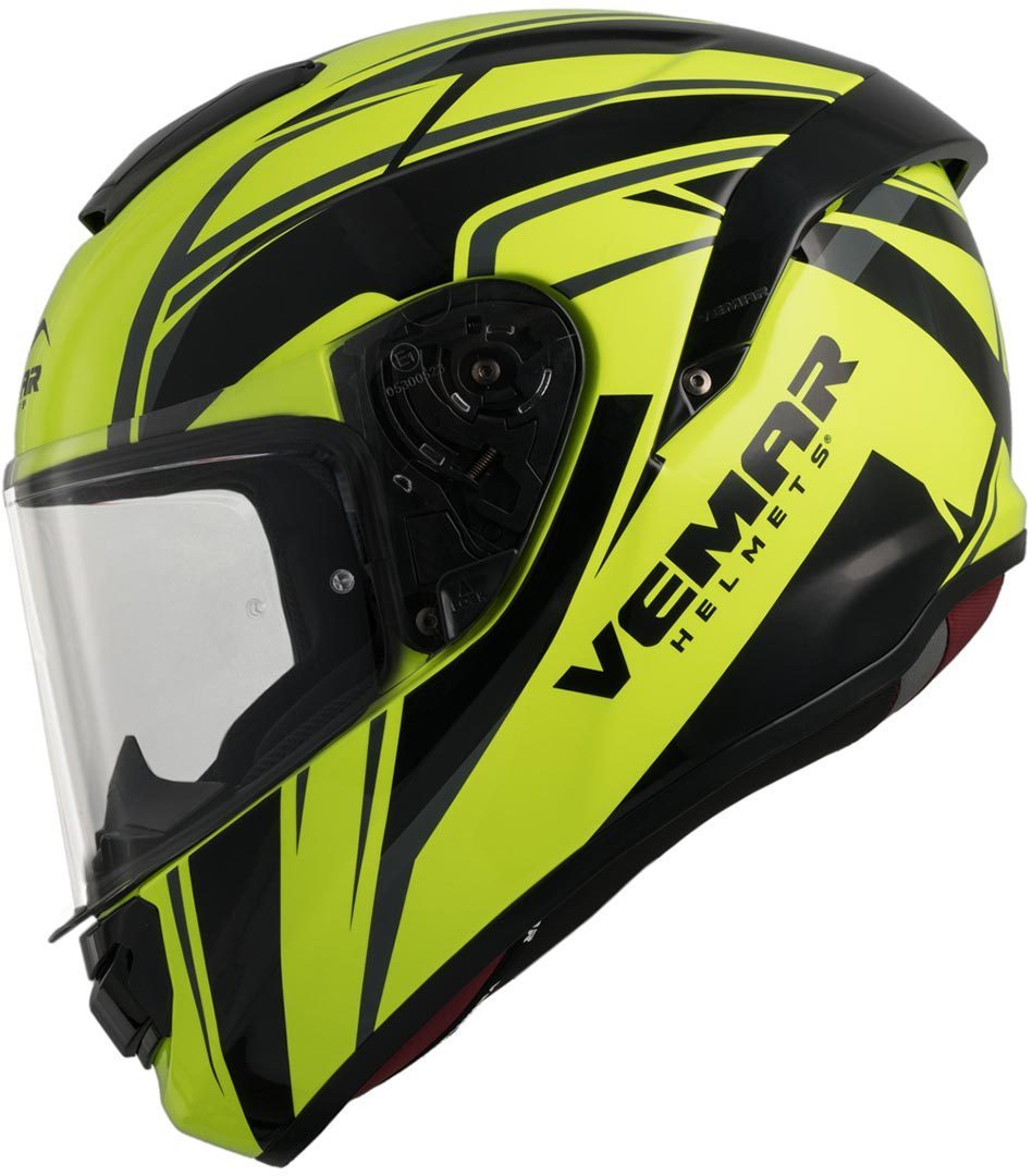 Vemar Hurricane Spark capacete amarelo/preto S (55/56) Figura 1