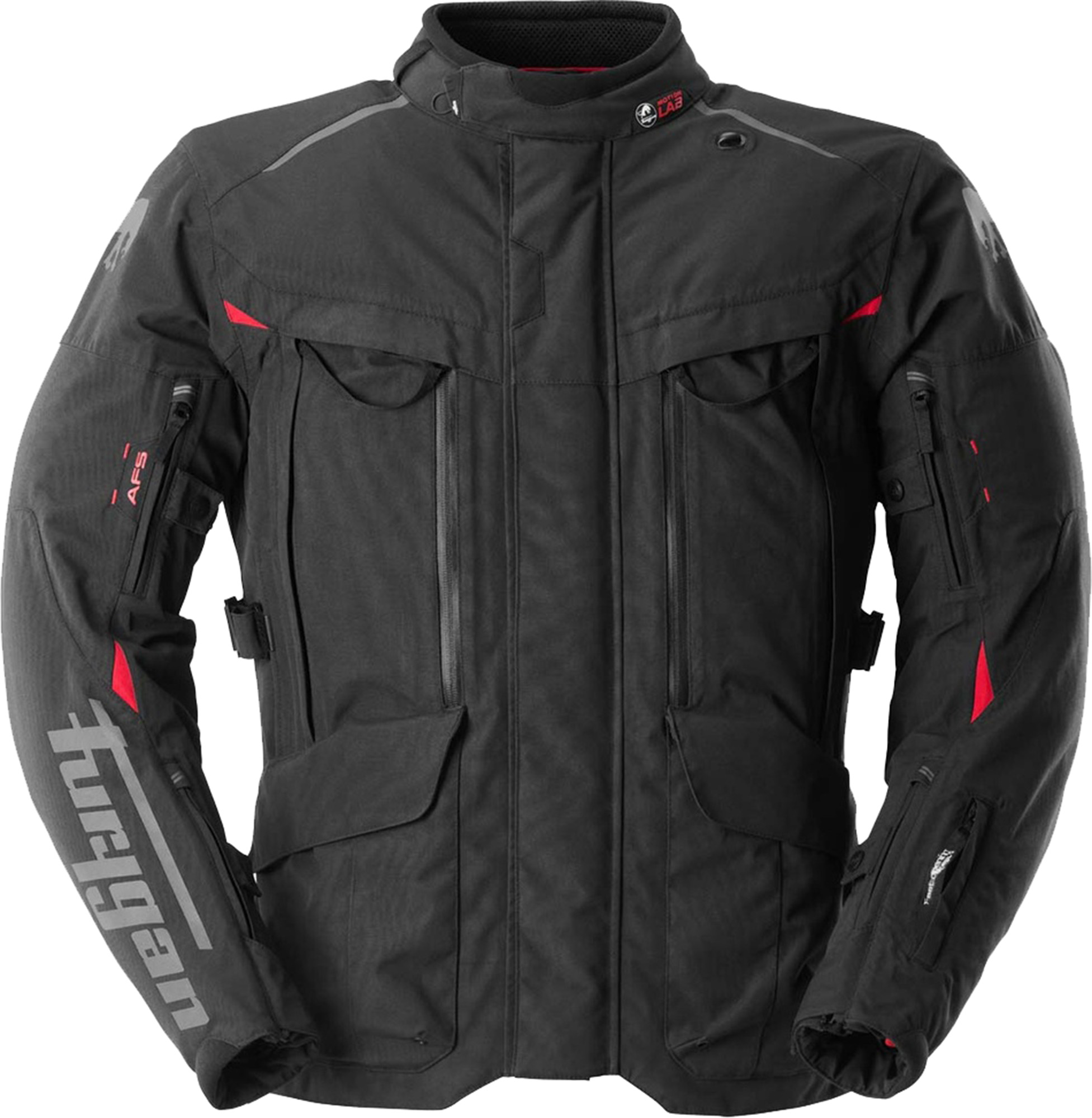 Furygan Challenger wasserdichte Motorrad Textiljacke schwarz XL Abbildung 2