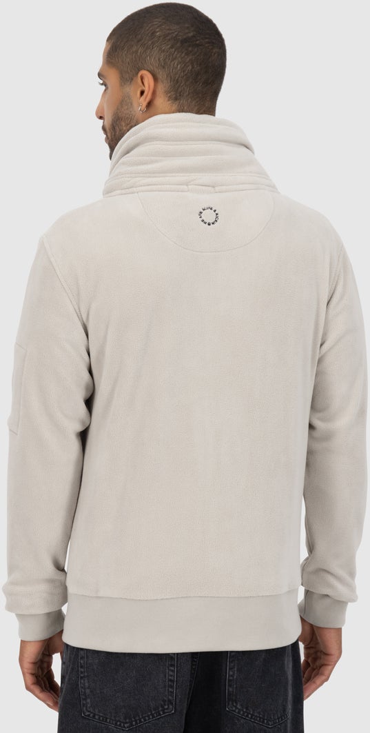 Alife And Kickin EliasAK F Fleece Zip Sweatshirt Zip Sweatshirt beige S Figure 4