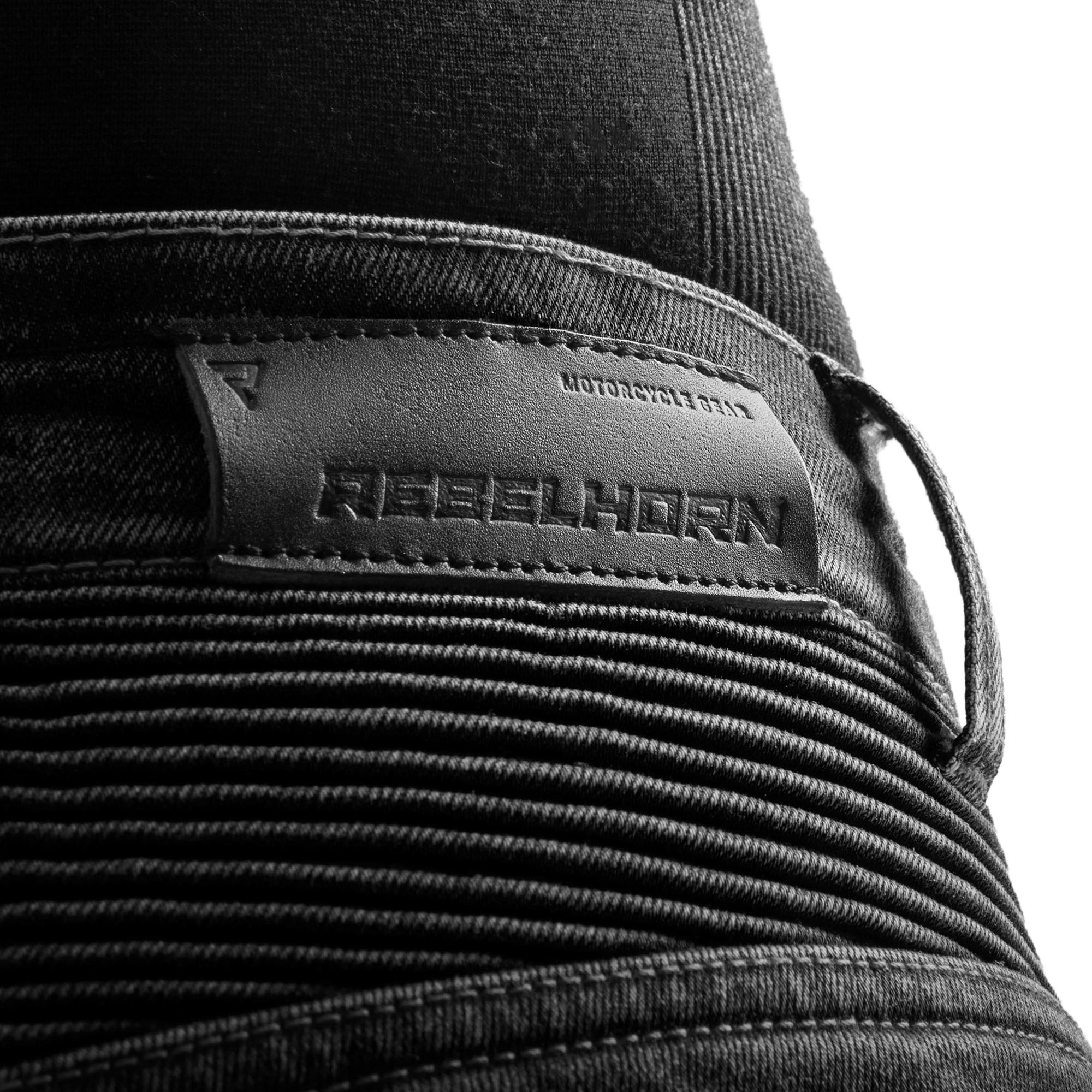 Rebelhorn Eagle 4 Regular Fit Motorrad Jeans schwarz verwaschen 36/32 Abbildung 9