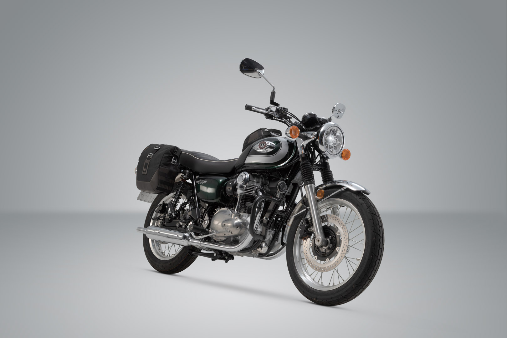 SW-Motech Legend Gear sistem de geantă laterală LC Black Edition - Kawasaki W800 / Street / Cafe (11-), W650 (99-06). Figura 2