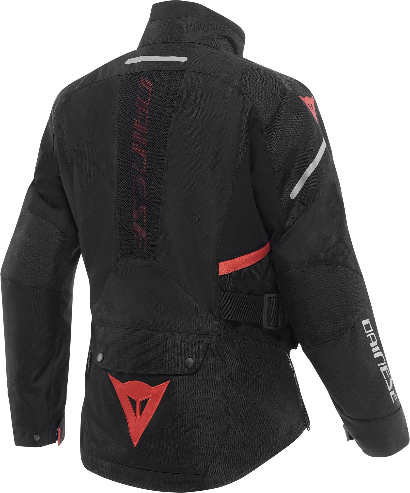 Dainese Tempest 4 D-Dry Veste textile moto pour dames Noir/Noir/Rouge 54 Figure 2